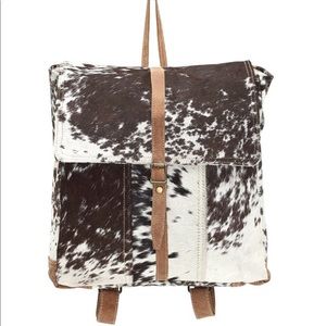 Cowhide Backpack